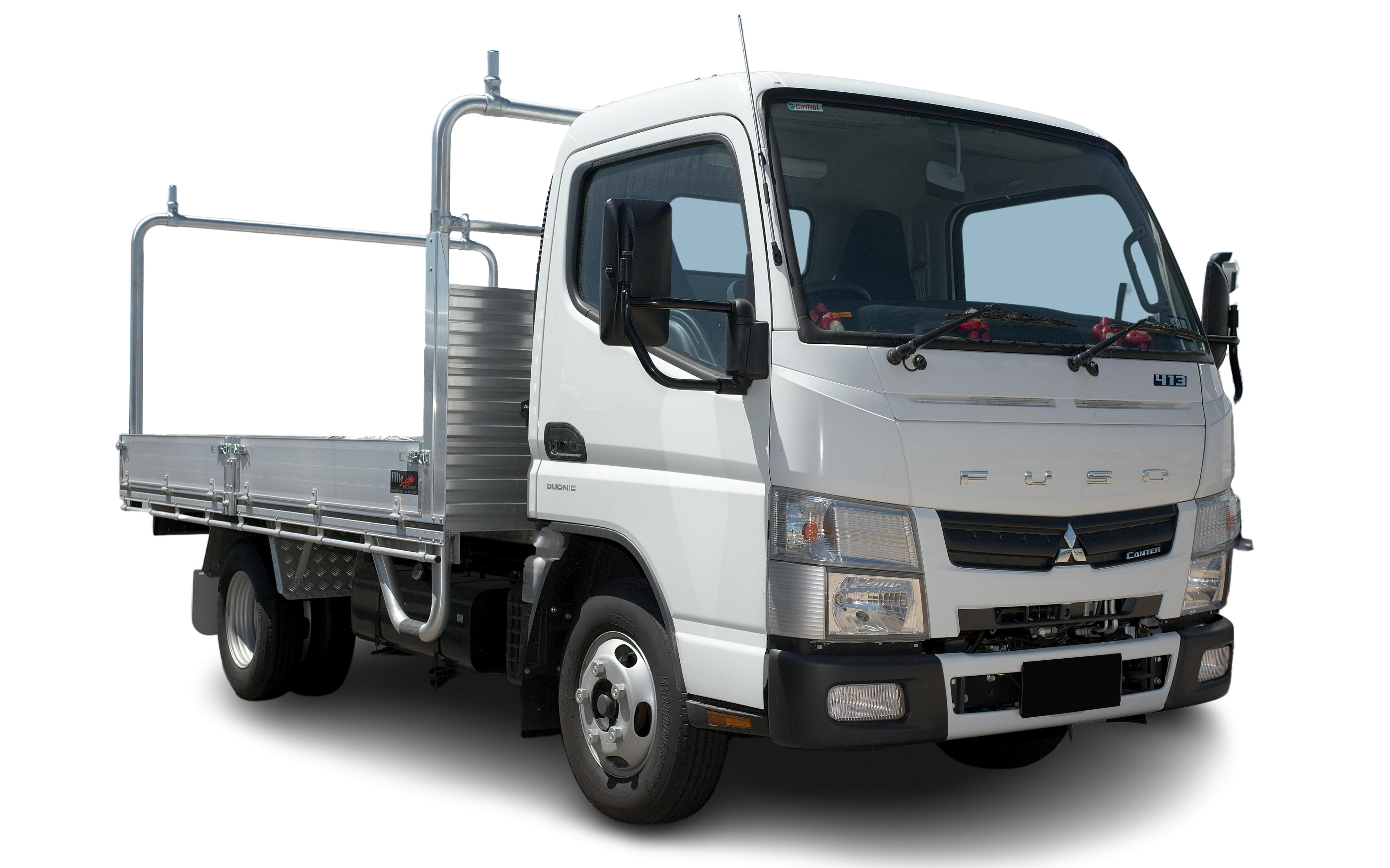 Fuso Canter 3.0 413 3.5t SWB City Cab Alloy Tray